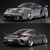 Robot Porsche 987.2 (2009–2012) Cayman Full FRP & Partial Carbon Widebody kit